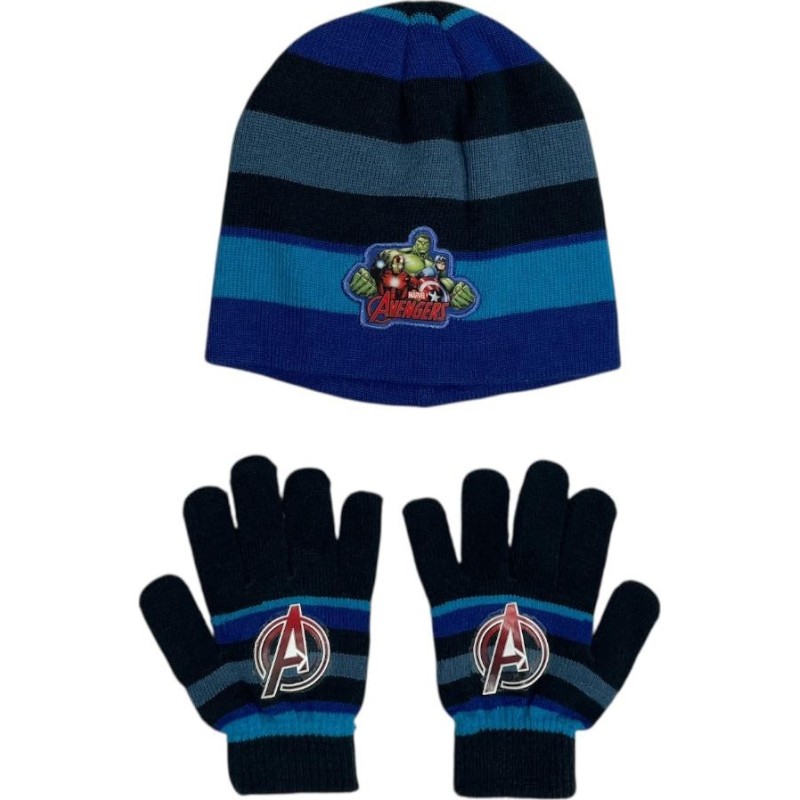 Avengers Mütze und Handschuhe Avengers 2-teiliges Set - New discoun...