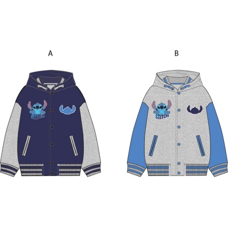 Veste à capuche Lilo et Stitch avec 2 poches - New discount.com