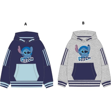 Felpa con cappuccio Stitch Disney con 2 tasche - New discount.com