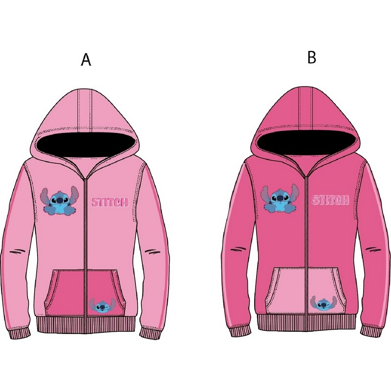 Stitch Disney Kapuzenpullover mit 2 Taschen - New discount.com