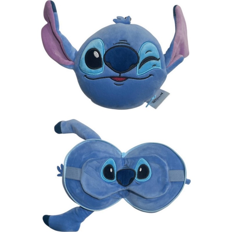 Relaxeazzz Stitch Plush Travel Pillow & Sleep Mask, New discount.co... Relaxeazzz Stitch Plush Travel Pillow & Sleep Mask, New discount.co...