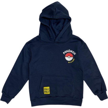 Pokémon-Kapuzenjacke mit 2 Taschen - New discount.com