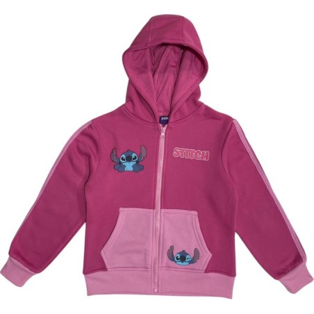 Felpa con cappuccio Stitch Disney con 2 tasche - New discount.com