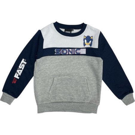 Sweat Sonic avec 2 poches