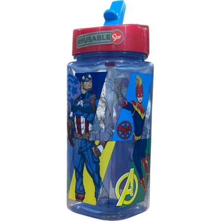 Botella de agua cuadrada de Avengers -New discount.com