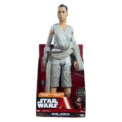 Figurine Star Wars Rey Big 45 cm PVC with his blaster gun., New dis...