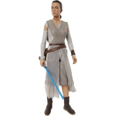 Figur Star Wars Rey Big  45 cm PVC mit seiner Blasterpistole.