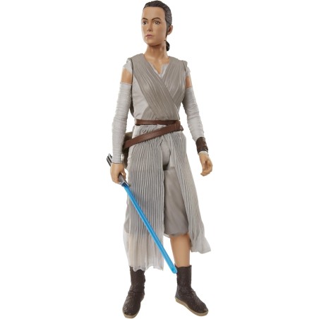 Figurine Star Wars  Rey Big  45 cm PVC with his blaster gun.