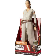 Figurine Star Wars Rey Big 45 cm PVC with his blaster gun., New dis...