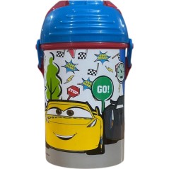 Cars Disney Automatikflasche 450 ML, SYSTEM Anti-Tropf-System