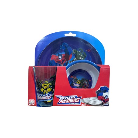 Transformer 3pcs glass, plate and bowl, New discount.com, Nouveauté...