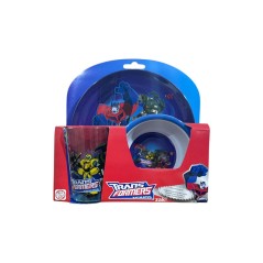 Tranformers 3pcs vetro, piatto e ciotola del negozio di animali dom...