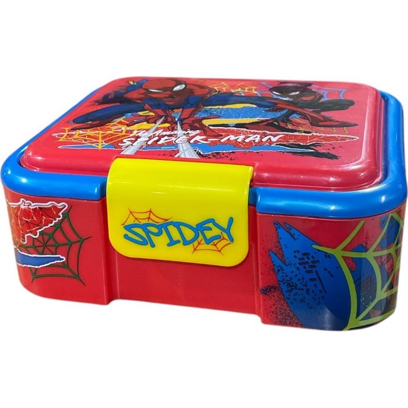Caja de almuerzo Spiderman Marvel Pvc -New discount.com Caja de almuerzo Spiderman Marvel Pvc -New discount.com