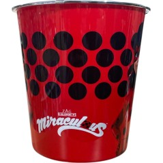 Miraculous plastic trash can