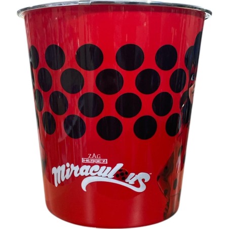 Bote de basura de plástico Miraculous