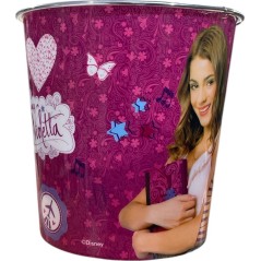 Poubelle en plastique Violetta Disney - New discount.com