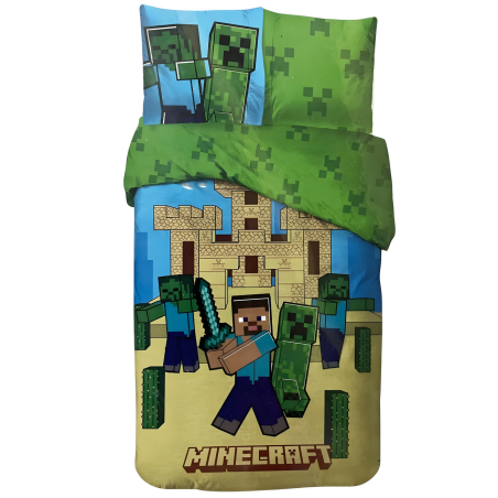 Juego de funda de colcha Minecraft -New discount.com