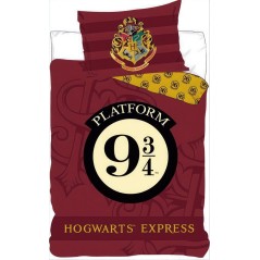 Funda nórdica Harry Potter - 1 funda nórdica 140x200 + 1 funda de a...