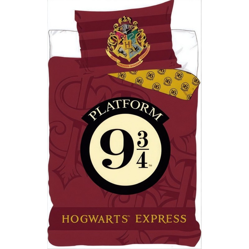 Funda nórdica Harry Potter - 1 funda nórdica 140x200 + 1 funda de a...