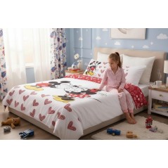 Parure de lit Mickey et Minnie - New discount.com