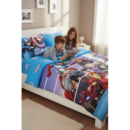 Parure de lit Avengers Marvel en Coton