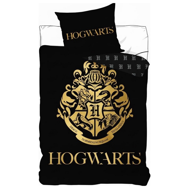 Im Dunkeln leuchtendes Harry Potter-Bettwäscheset - Bettbezug und K...