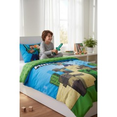Minecraft quilt cover set