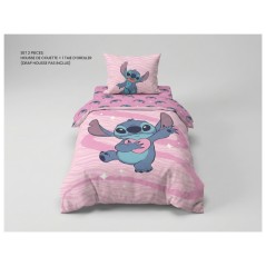 Stitch  duvet cover set In cotton