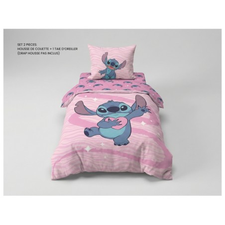 Juego de funda nórdica Stitch  en algodón