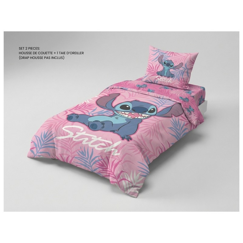 Stitch duvet cover set In cotton, New discount.com, Nouveautés chez...