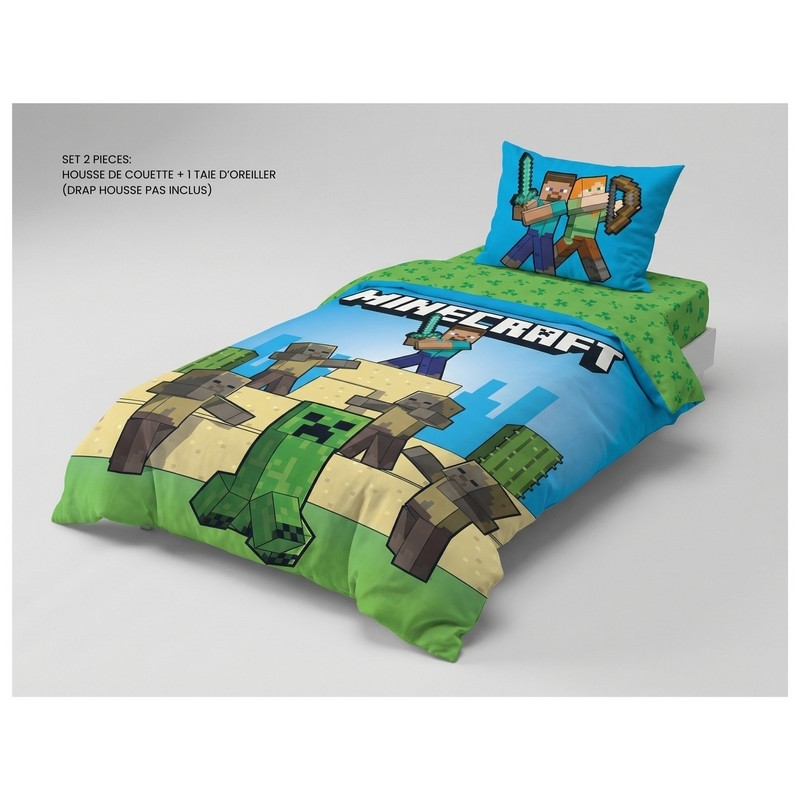 Set copripiumino Minecraft - New discount.com