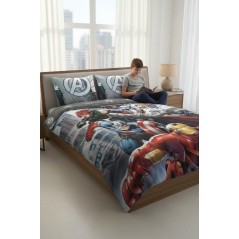 Parure housse de couette Avengers Marvel - New discount.com