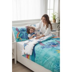 Stitch  duvet cover set In cotton