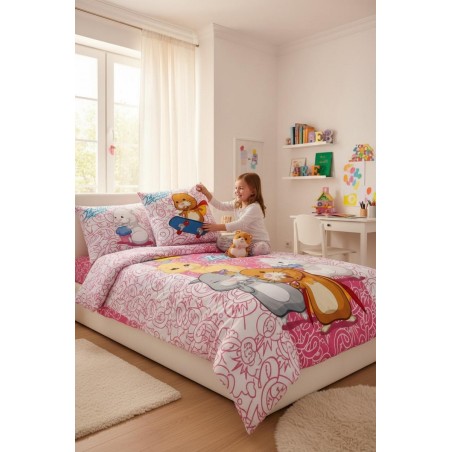 ZHU ZHU PETS - Parure de lit Pink