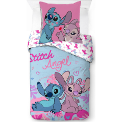 Parure housse de couette Stitch En coton - New discount.com