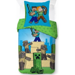 Juego de funda de colcha Minecraft