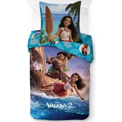 Juego de funda nórdica Vaiana en algodón