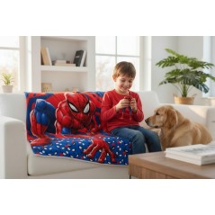 Plaid polaire Spiderman Marvel