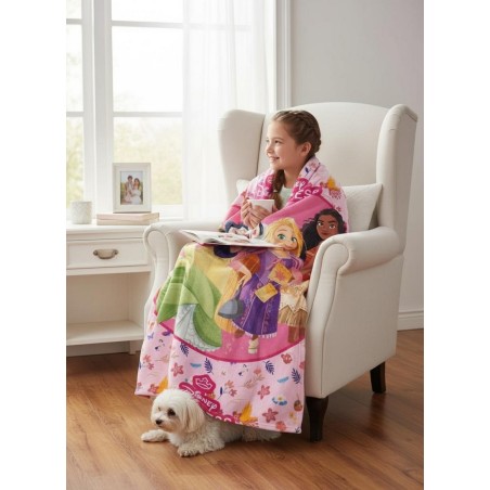 Plaid Polaire Princesse Disney