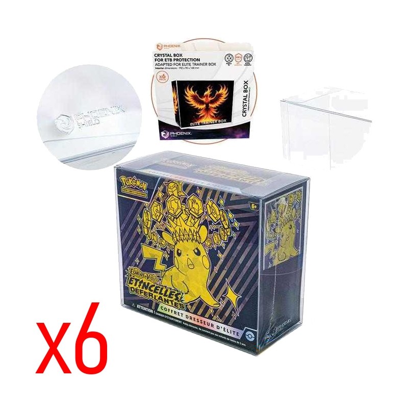 Phoenix Shield - Boite de Rangement - - Protection SOUPLE - CRYSTAL...