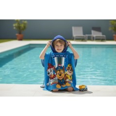Poncho de bain Paw Patrol à capuche en coton - New discount.com