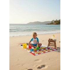 Drap de plage ou drap de bain Mickey Disney