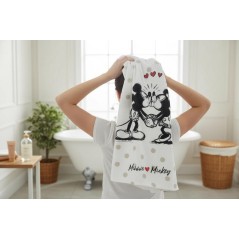 Minnie und Mickey Love Strandtuch oder Badetuch