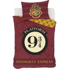 Harry Potter Bettbezug - 1 Bettbezug 140x200 + 1 Kissenbezug 63x63cm