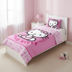 Hello Kitty quilt cover set