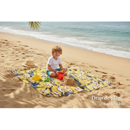 Minions cotton beach towel - 820-739