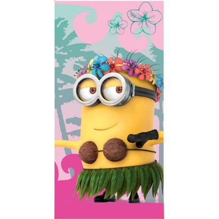Telo mare in cotone Minions - 820-621 - New discount.com