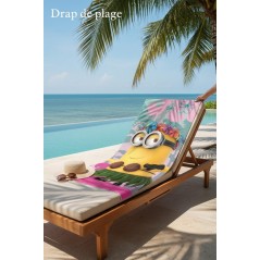 Minions Strandtuch aus Baumwolle - 820-621