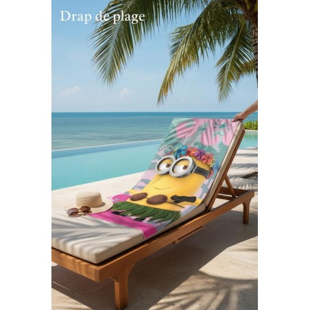 Minions cotton beach towel - 820-621