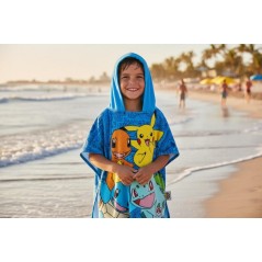 Poncho de bain Pokémon a capuche - New discount.com